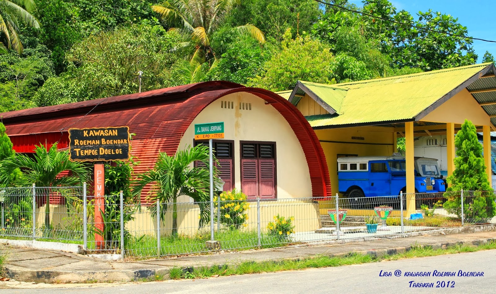 Wisata Sejarah Museum Rumah Bundar di Tarakan, Kalimantan