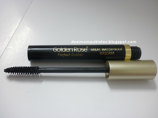 GOLDEN ROSE PERFECT LASHES GREAT WATER PROOF MASCARA ,Open