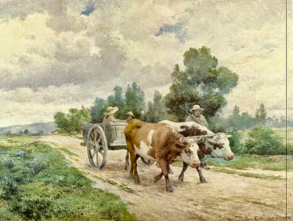 paisajes-del-campo-colombiano pinturas-de-paisajes-colombianos