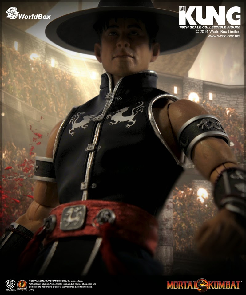 toyhaven Check out WorldBox 1/6 scale "Mortal Kombat" Kung Lao 12inch