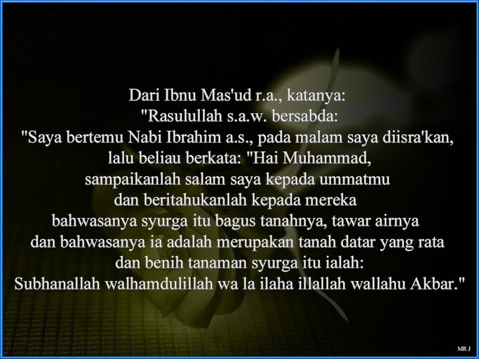 BLOG MR�J IMAGES TASBIH,TAHMID,TAHLIL &amp; TAKBIR