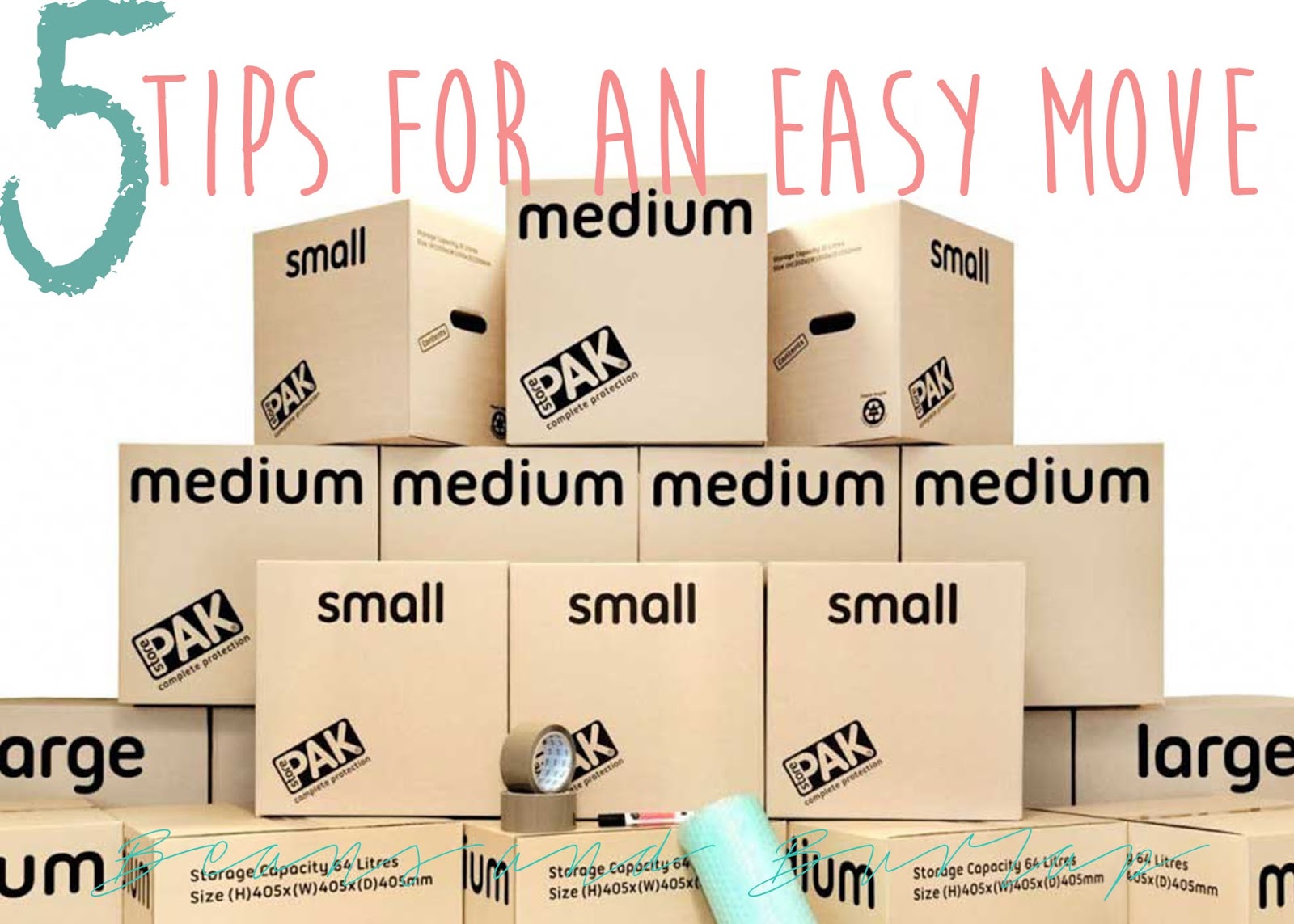 Beans and Burlap 5 Tips for an Easy Move