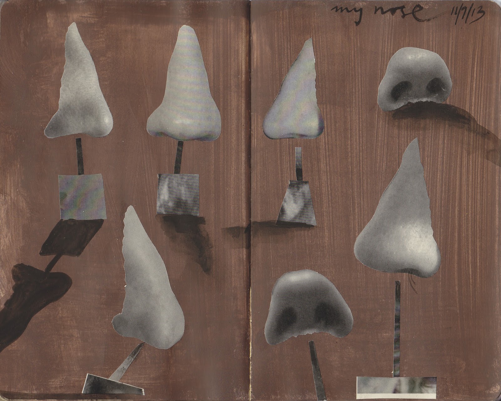 Daniel Worth Art Study for Nose sculpture