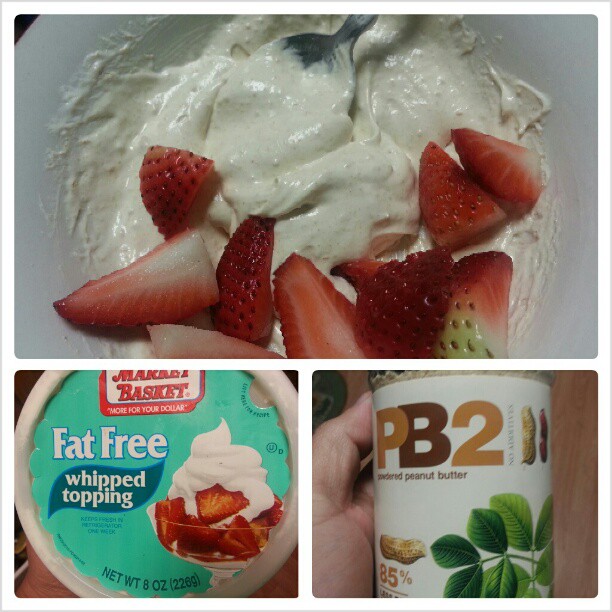 Shannon's Lightening the Load Snack PB2 Dip