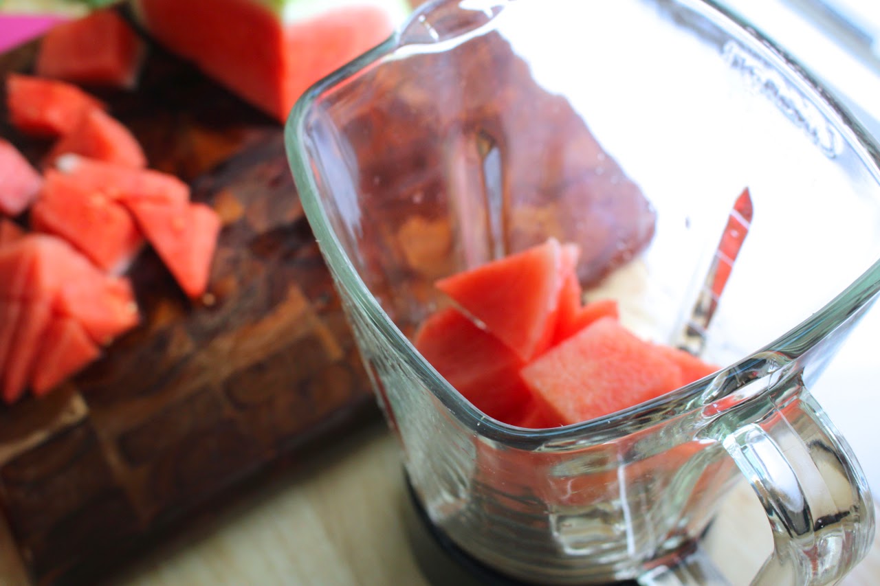 Watermelon and mint gazpacho recipe