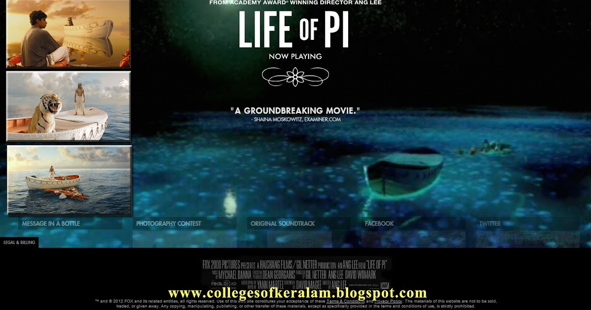 colleges of keralam colleges of kerala suggests life of pi