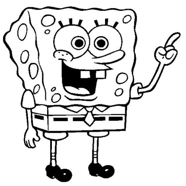 EL BAÚL DE INNELA Colorear dibujos Personajes de Bob Esponja