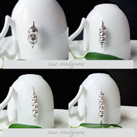 pea pod brooches in solid silver hand crafted sue hodgson