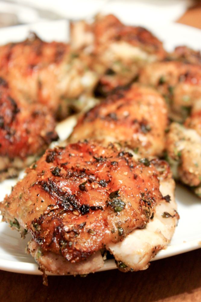 Cilantro and coriander chicken (Thai inspired)