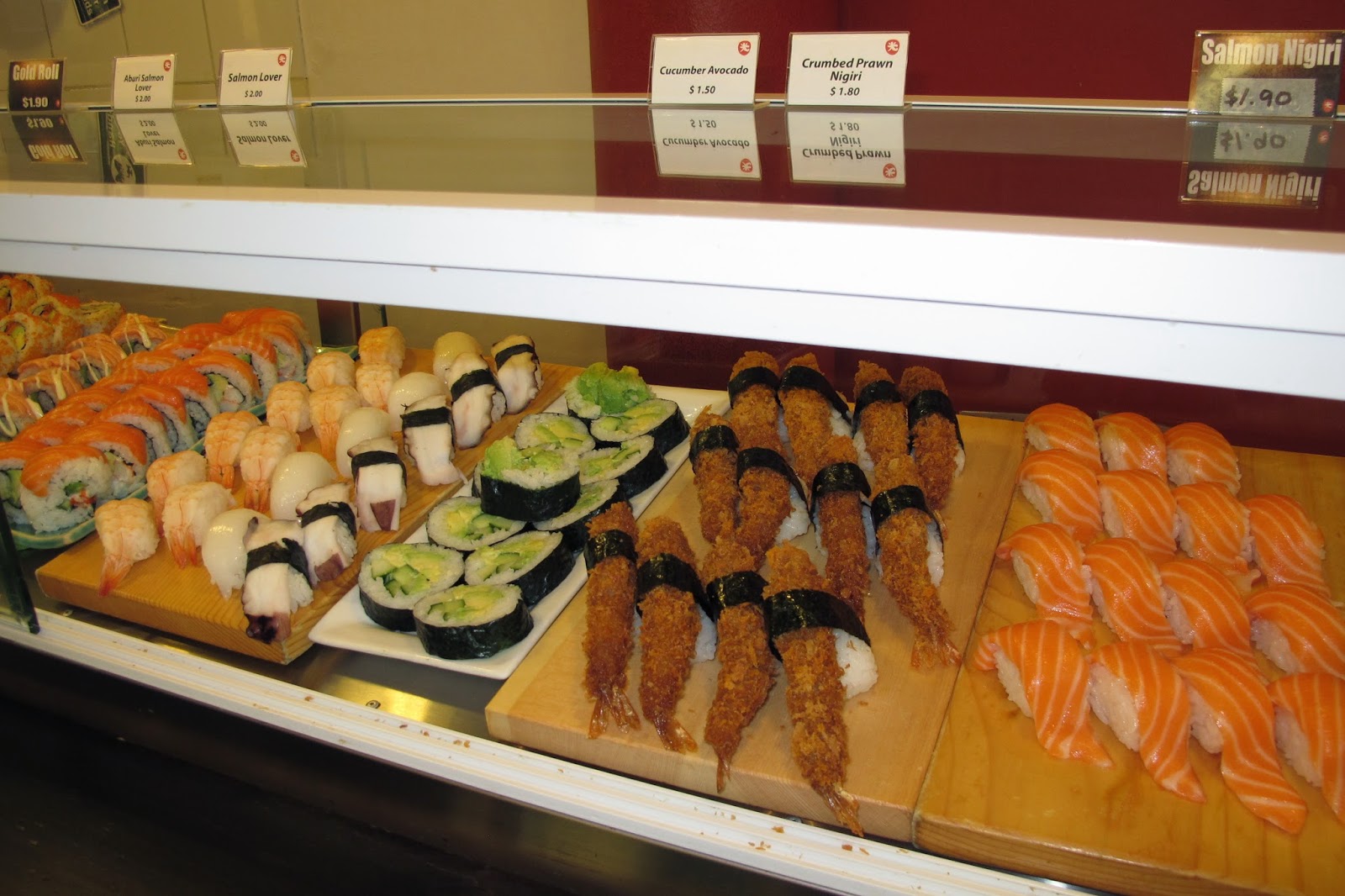 THE SUSHI DIVA Sushi Choices Abound at "Hikari Sushi Takeaways" in