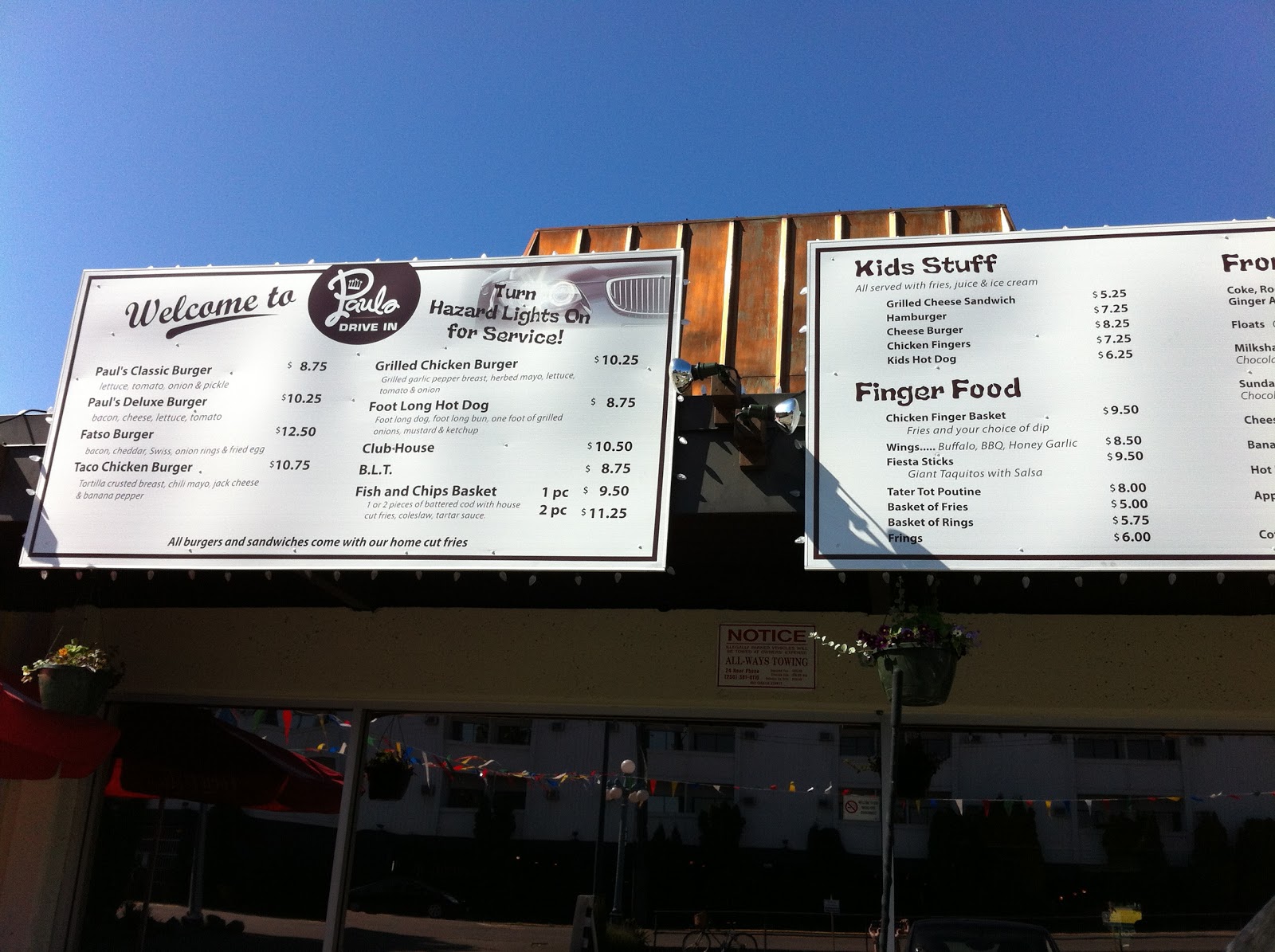 Paul's Motor Inn Victorian Food