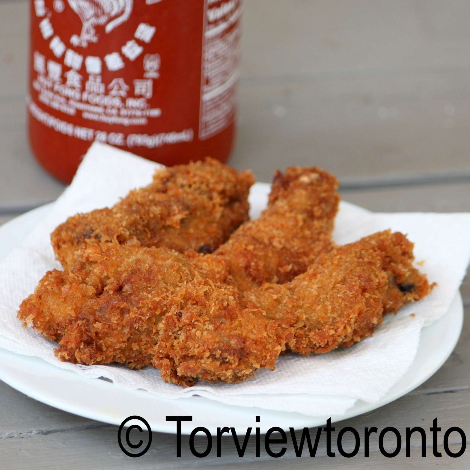 Torviewtoronto Panko coated fried chicken
