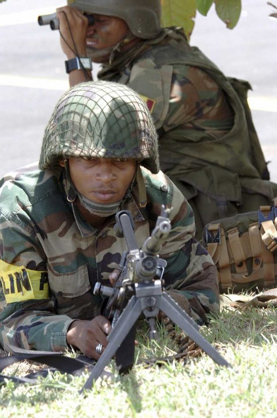 World Military and Police Forces Jamaica