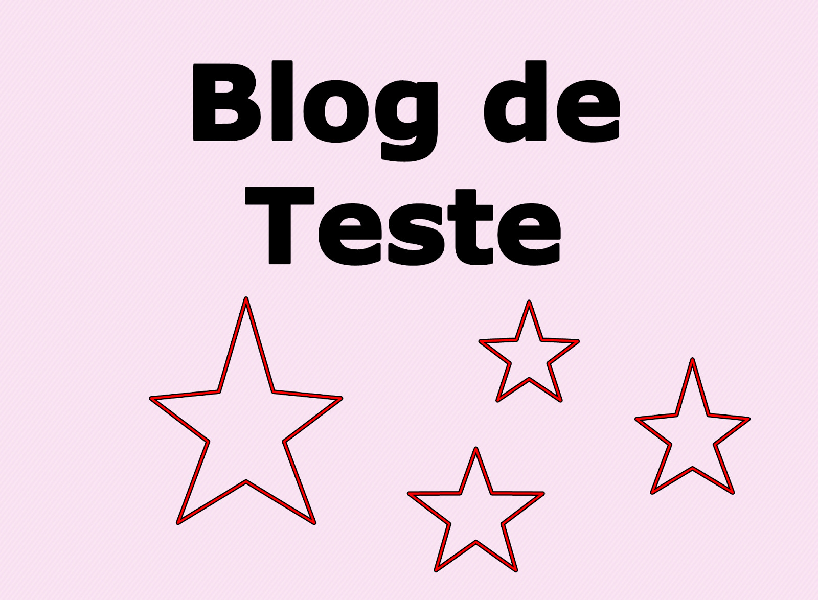 Blog de Teste