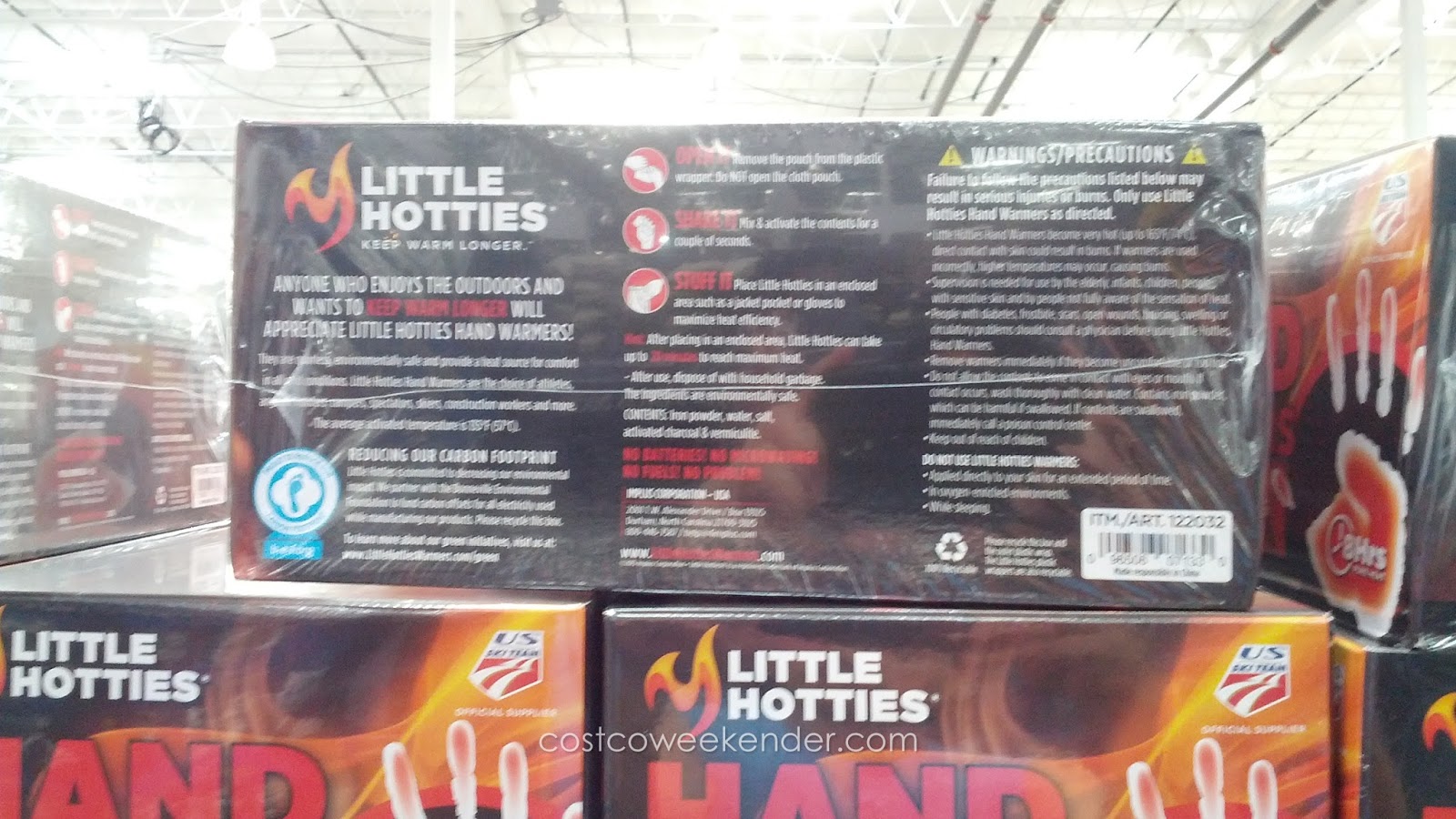 Little Hotties Hand Warmers (40 count) Costco Weekender