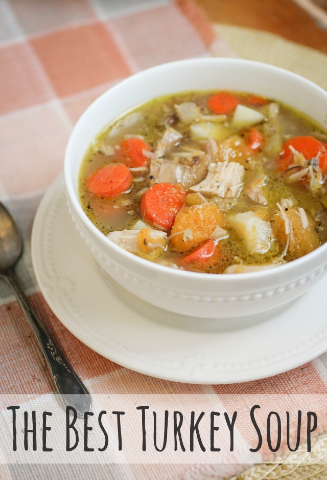 Best Turkey Soup You'll Ever Eat