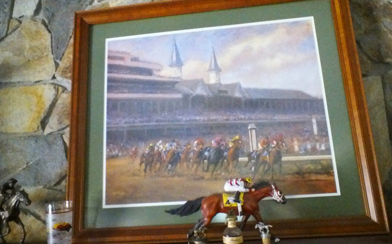 GailRoyTopian Derby Day Signed Limited Edition Print by Celeste Susany