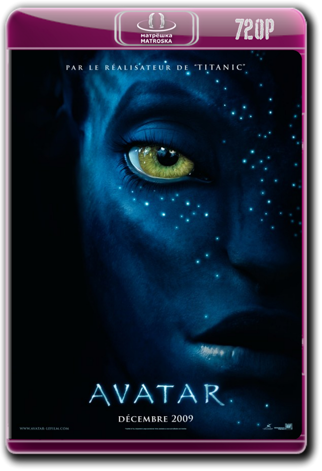 Avatar Blu-ray Dvd Case Box Avatar Blu-ray Dvd Case Box