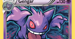 PrimetimePokemon's Blog: Mega Gengar EX -- Phantom Forces Pokemon Card  Review