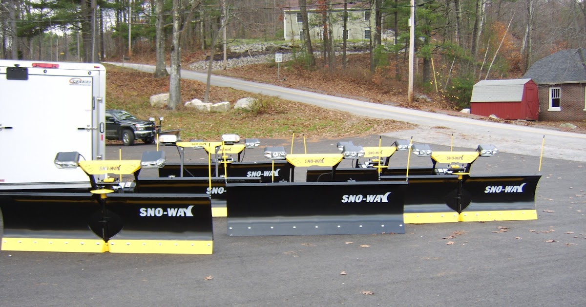 Michaud's Trailers Winslow Maine SnoWay Plows