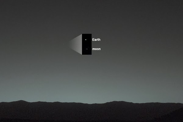 curiosity LUNA marte