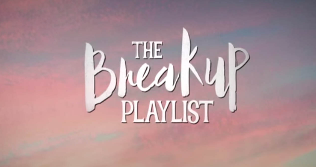 The Breakup Playlist 2015 romantic movie title card from Star Cinema and Viva Films starring Sarah Geronimo and Piolo Pascual directed by Dan Villegas