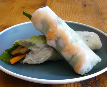 Gardening with Wyatt: Summer roll ups!