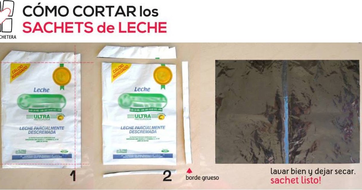 NaturaScout Reutilizando SACHETS!