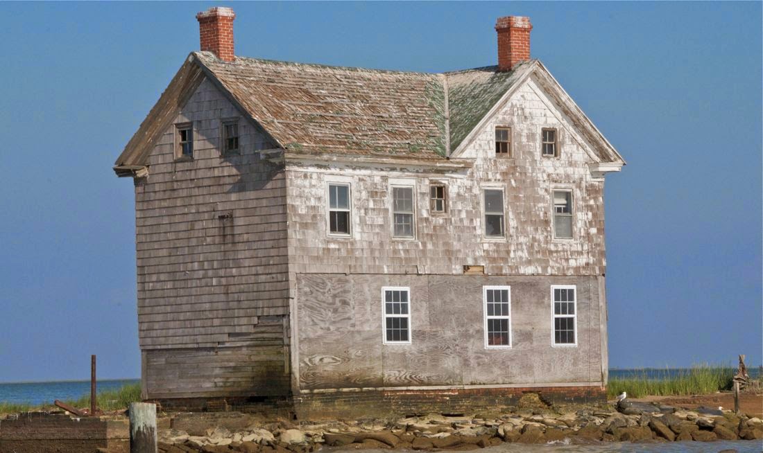 Deserted Places Holland Island in the Chesapeake Bay