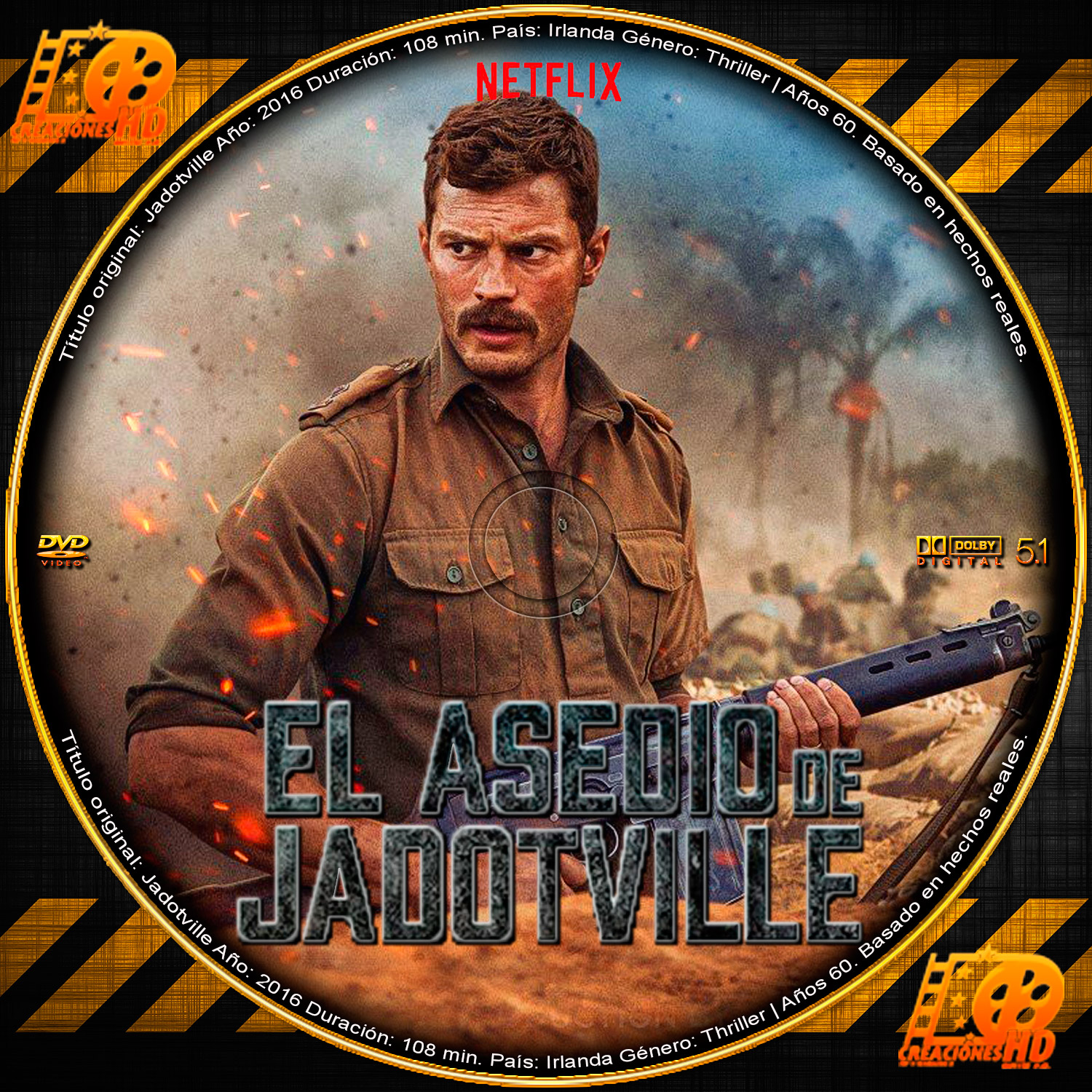 The Siege of Jadotville [2016] [NTSC/DVDR Custom HD] Ingles, Español