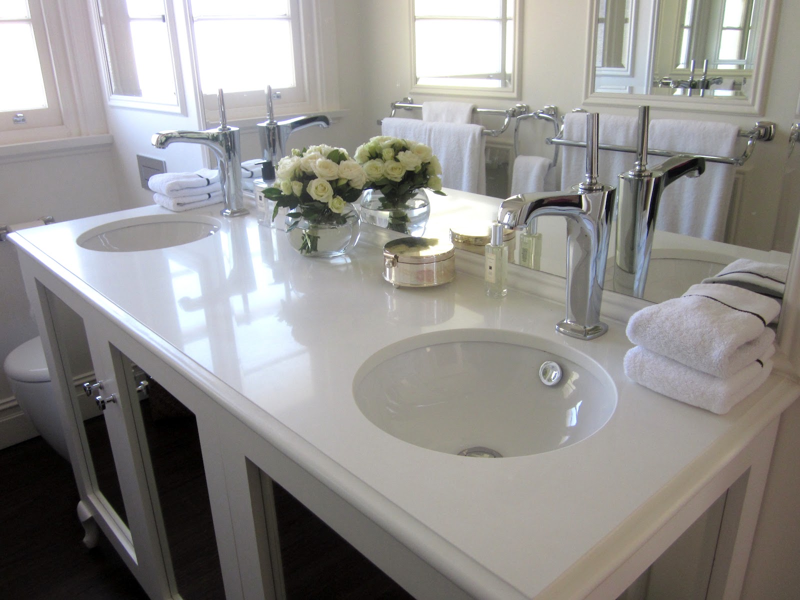 Beach House Decor A White Bathroom Desire Empire