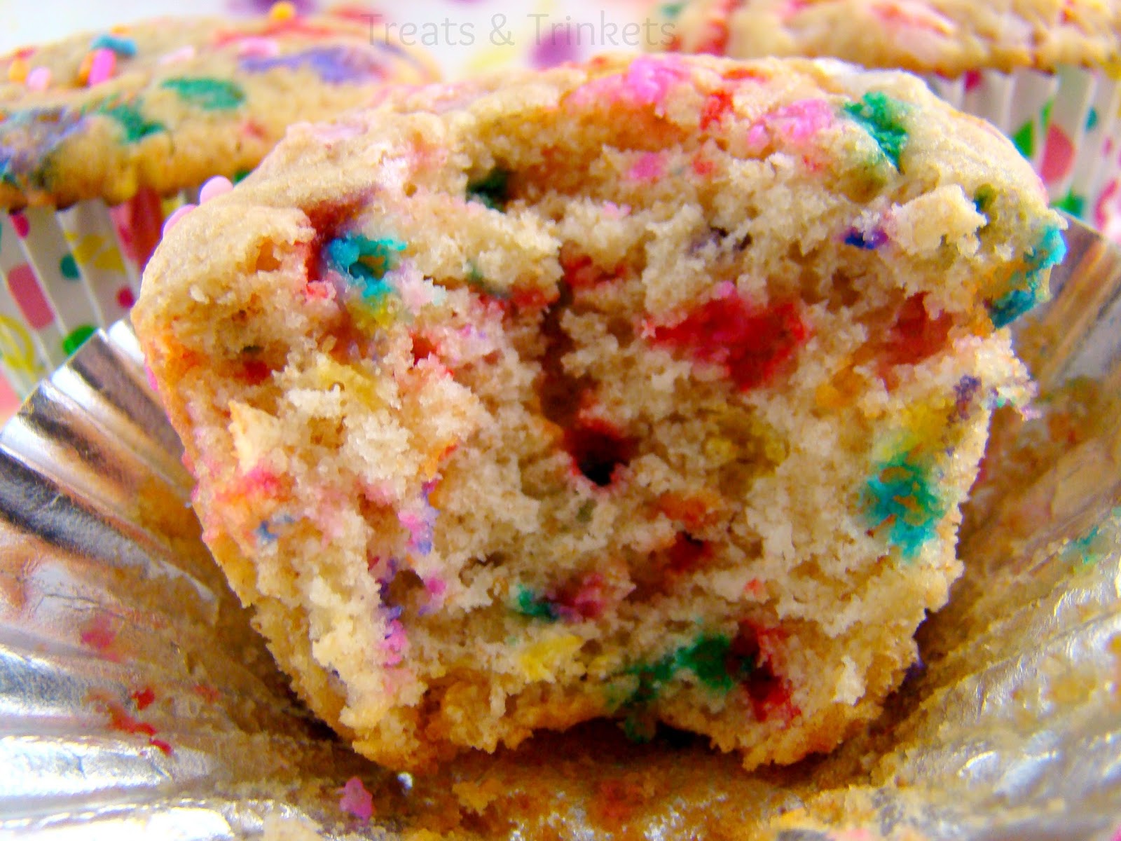 Treats & Trinkets Cake Batter Muffins