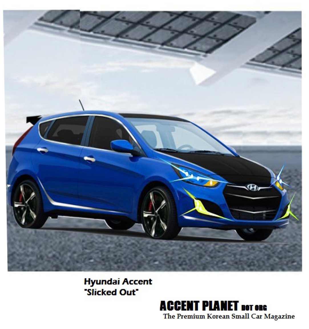 Hyundai Accent Pimped