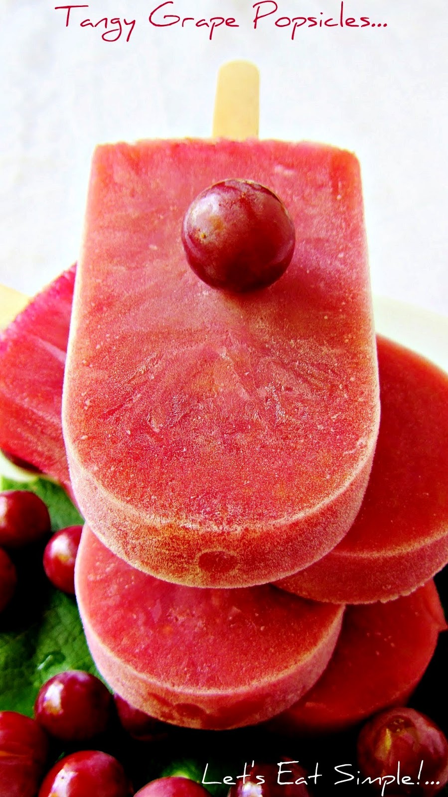 Let's eat......simple! Homemade Concord Grape Juice and the sidekick