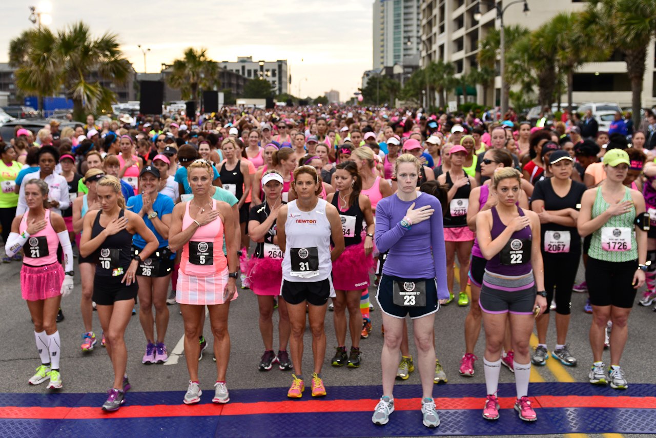 DIVAS Half Marathon in North Myrtle Beach.