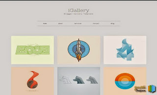  iGallery Blogger Template