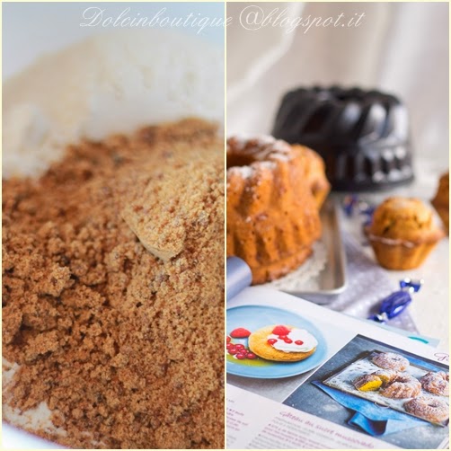 cake di mandorle e zucchero muscovado