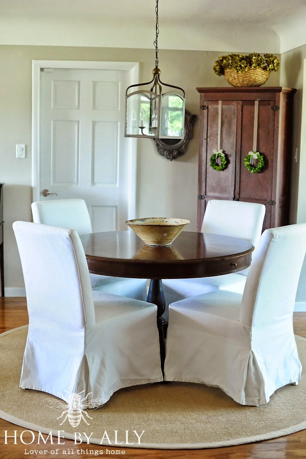 Home by Ally Dining Room updates Old vs new