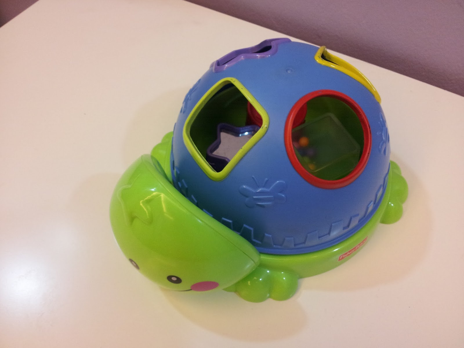 baby preloved stuffs Fisher Price Turtle Infant Shape Sorter SOLD