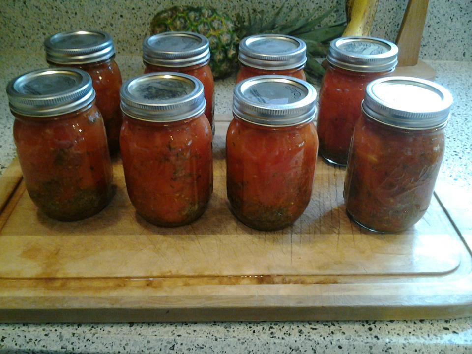 Italian Stewed Tomatoes Can it up! Canning Homemade!