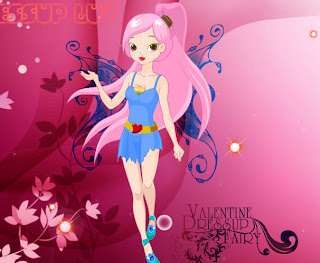 Juego de vestir al hada de San Valentin Juego de vestir al hada de San Valentin