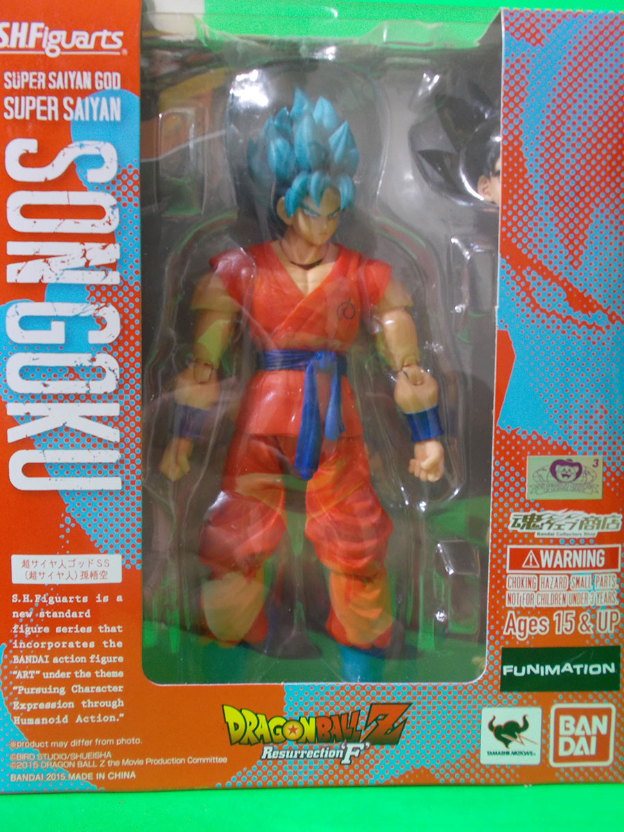 Sh Figuarts Super Saiyan Blue Goku, Shf Goku Action Figure