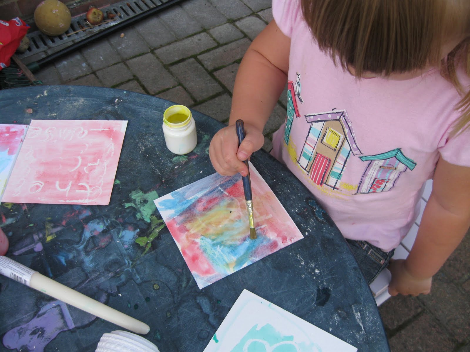 Preschool Play Magic Painting