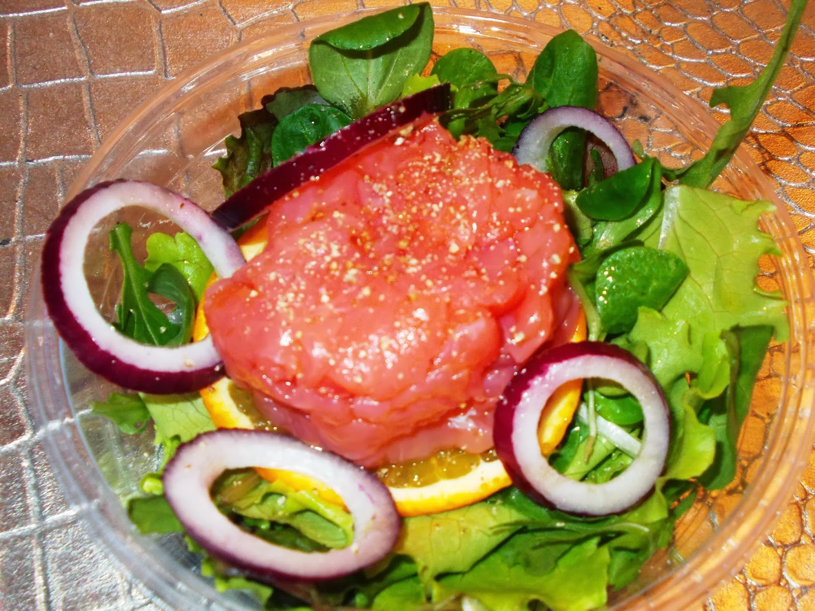 tartare di salmone affumicato