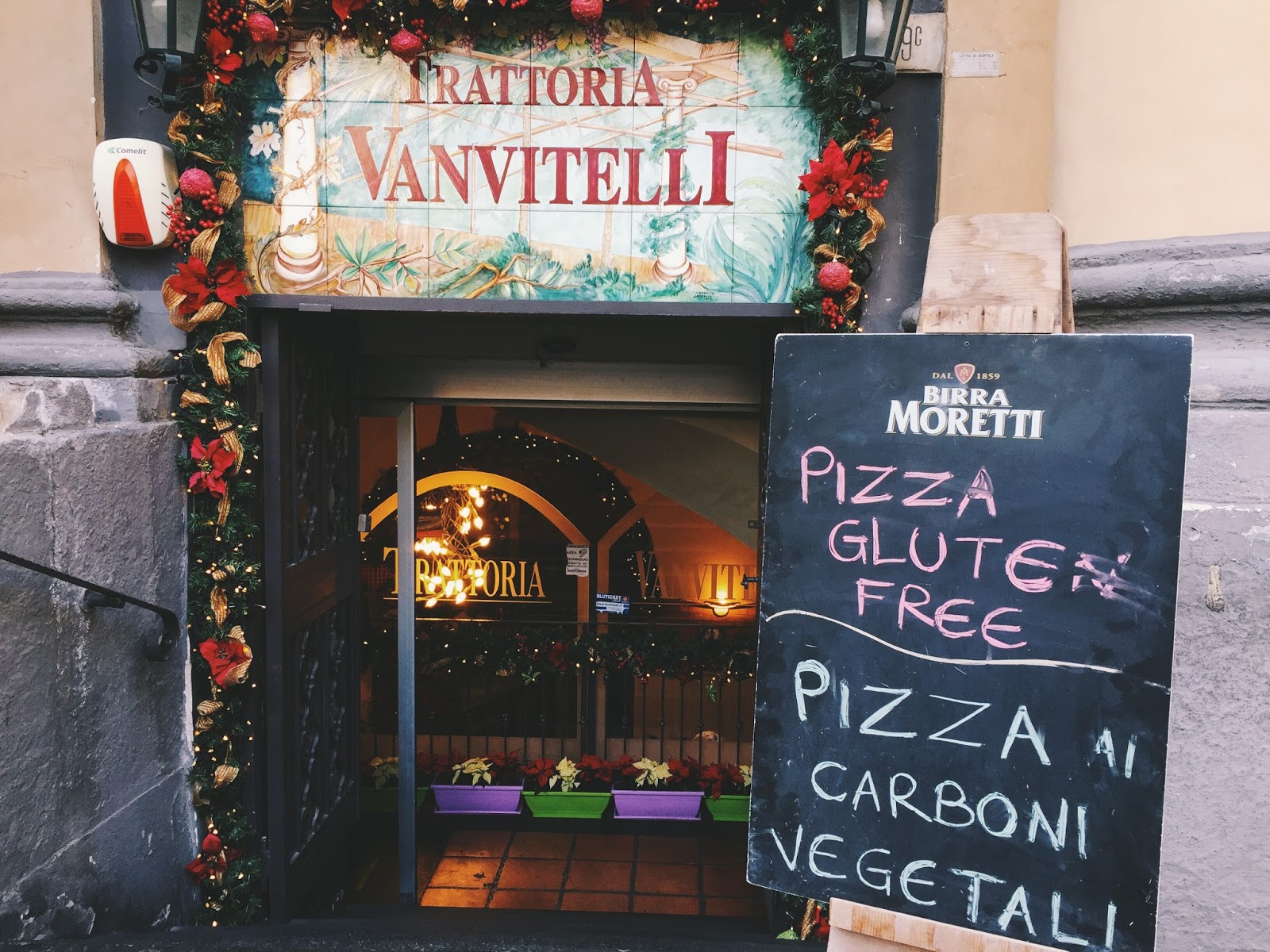 Napoli Trattoria Vanvitelli • Valeria Gluten Free