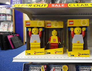 Lego lanterns and torches in WH Smith sale