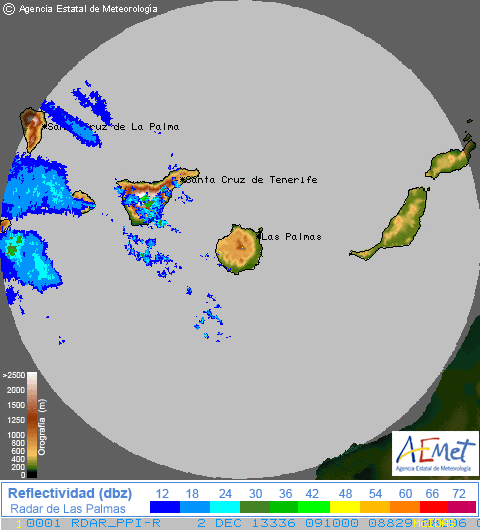 Canary Islands Rain Radar Canary Islands Rain Radar