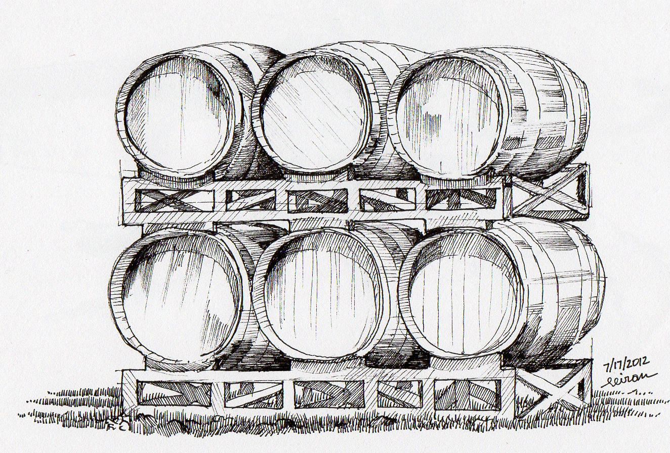 Drawings Of Barrels
