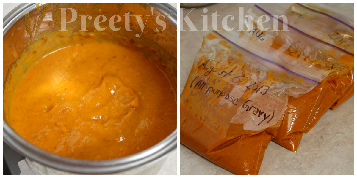 Preety's Kitchen How To Make All Purpose Basic Indian Gravy In Bulk