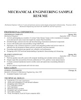 Application For The Post Of A Mechanical Engineer